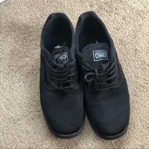 Iso Vans in Black Mesh